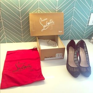 Christian Louboutin “Ambrosina” Black Pumps